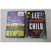 Image 1 : Books X3 - Redemption by David Baldacci/The Midnight Line by Lee Child/Low Pressure by Sandra Brown