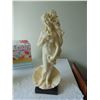 Image 2 : 1020 ITALIAN SCULPTOR A. SANTINI CARVED STATUE OF CLASSIC FIGURE VENUS