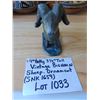 Image 2 : 1033 VINTAGE BIGHORNED RAM FIGURINEPOSSIBLE GREAT NORTHERN RAILROAD