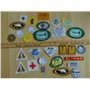 Image 1 : 1040 MOSTLY MINING HARD HAT STICKERS & COVERALL PATCH