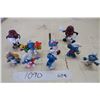 Image 1 : 7X Smurfs and 2X California Raisins
