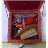 Image 2 : Sewing Basket with Contents