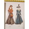 Image 3 : Paper Doll Book, Belle Epoque, 16 Plates, 1982, Mint, Uncut