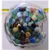 Image 7 : Kraft Jar of Marbles