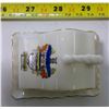 Image 2 : Crested Porcelain Miniature Covered Butter Dish made in Czecho-Slovakia
