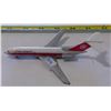 Image 2 : Lintoy Boeing 727 Air Canada Metal Plane, Folding Landing Wheels 5"