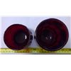 Image 3 : Royal Ruby Drinking Glasses (2)