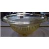 Image 2 : Amber Depression Glass Mixing Bowl