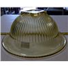 Image 4 : Amber Depression Glass Mixing Bowl