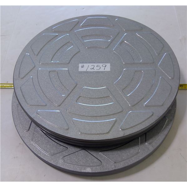Kodak Movie Reel Tins, 18" (2)
