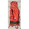 Image 1 : The Jasper, Orange Hiking pack with frame