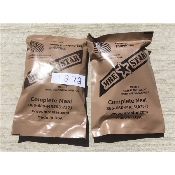 2 MREStar Military meals
