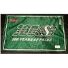 Image 1 : Saskatchewan Roughriders/Pilser FLAG- 59”X36” – 100 Years of Pride