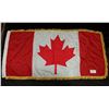 Image 1 : Fully Stitched with Bullion Fringe Canada/Canadian FLAG 75”X36”