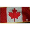 Image 9 : Fully Stitched with Bullion Fringe Canada/Canadian FLAG 75”X36”