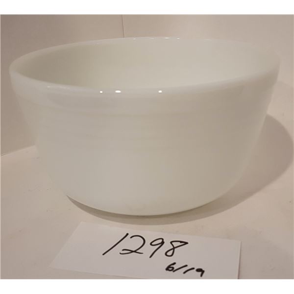 Milk White Pyrex Bowl - Made in the USA