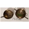 Image 2 : Monarch Plate Brand E.P Copper – M100 Lead MTS – Milk and Sugar Cups – 2 Piece