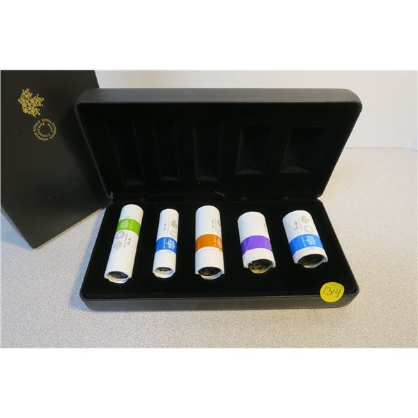 2017 My Canada, My Inspiration Special Wrap Canadian Coin Roll Collection - 5 Rolls