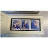 Image 4 : 1976 Summer Olympics Canadian Stamp Collection - 3 Foil Stamps and 3 Regular Stamps - Silver