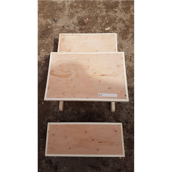 Children's Table & 2 Benches