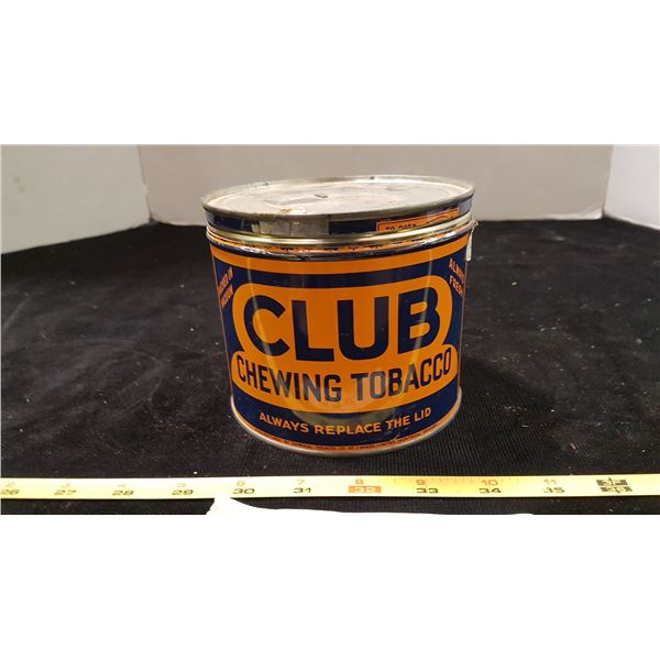 Club Tobacco Tin