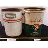 Image 1 : B/A & Husky 5 Gal Tin Pails