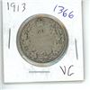 Image 1 : 1913 Canadian 50 Cent Coin