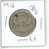 Image 1 : 1956 Canadian 50 Cent Coin