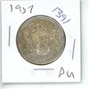 Image 1 : 1957 Canadian 50 Cent Coin