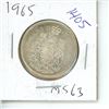 Image 1 : 1965 Canadian 50 Cent Coin
