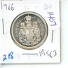 Image 1 : 1966 Canadian 50 Cent Coin