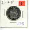 Image 1 : 2002 Canadian 50 Cent Coin