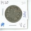 Image 1 : 1920 Canadian 50 Cent Coin
