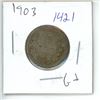 Image 1 : 1903 Canadian 25 Cent Coin