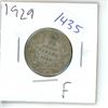 Image 1 : 1929 Canadian 25 Cent Coin