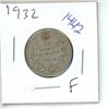 Image 1 : 1932 Canadian 25 Cent Coin