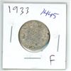 Image 1 : 1933 Canadian 25 Cent Coin