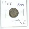 Image 1 : 1905 Canadian 10 Cent Coin