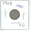 Image 1 : 1908 Canadian 10 Cent Coin