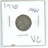 Image 1 : 1910 Canadian 10 Cent Coin