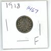 Image 1 : 1918 Canadian 10 Cent Coin