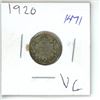 Image 1 : 1920 Canadian 10 Cent Coin