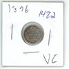 Image 1 : 1896 Canadian 10 Cent Coin