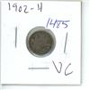 Image 1 : 1902H Canadian 10 Cent Coin