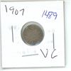 Image 1 : 1907 Canadian 10 Cent Coin