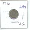 Image 1 : 1910 Canadian 5 Cent Coin