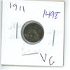 Image 1 : 1911 Canadian 5 Cent Coin