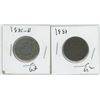 Image 1 : 2 Large Cents 1882 & 1888