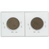 Image 2 : 2 Large Cents 1896 & 1884