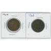 Image 1 : 2 Large Cents 1905 & 1906